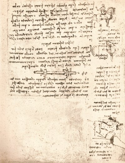دراسة لنصب سفورزا ، c1482-c1499 1883 بواسطة ليوناردو دا فينشي