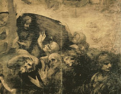 عشق المجوس (لوحة على الخشب) بواسطة ليوناردو دا فينشي