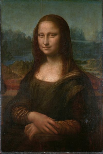 الموناليزا (أو La Joconde ، La Gioconda) بواسطة ليوناردو دا فينشي