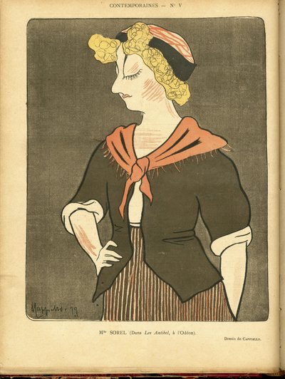 رسم توضيحي لـ Leonetto Cappiello dit Cappiello (1875-1942) في Le Rire بواسطة ليونيتو كابيلو