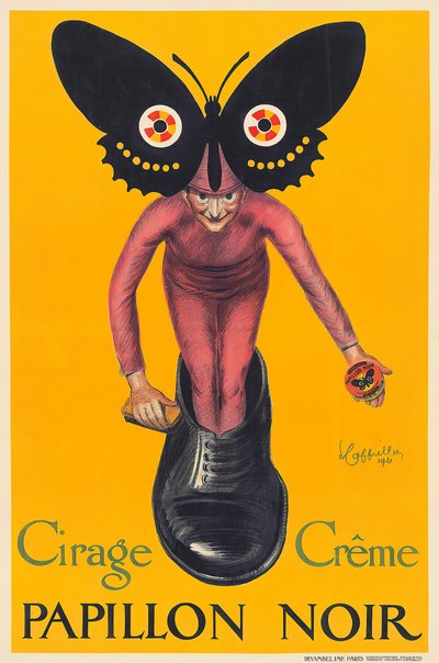 الفراشة السوداء ، 1921. بواسطة ليونيتو كابيلو