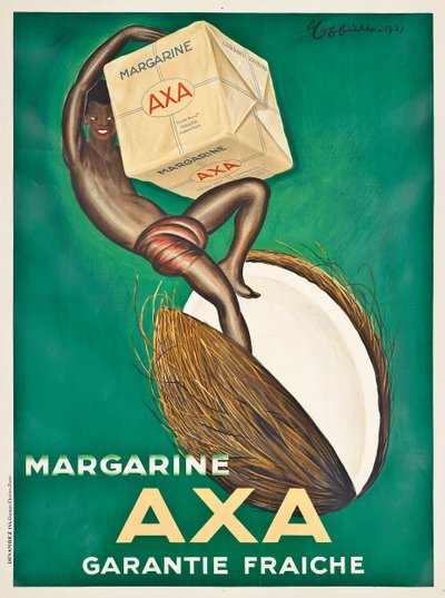 إعلانات الملصقات Axa margarine ، 1931 بواسطة ليونيتو كابيلو