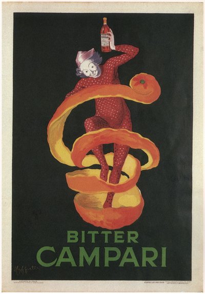 الإعلان عن Bitter Campari بواسطة ليونيتو كابيلو