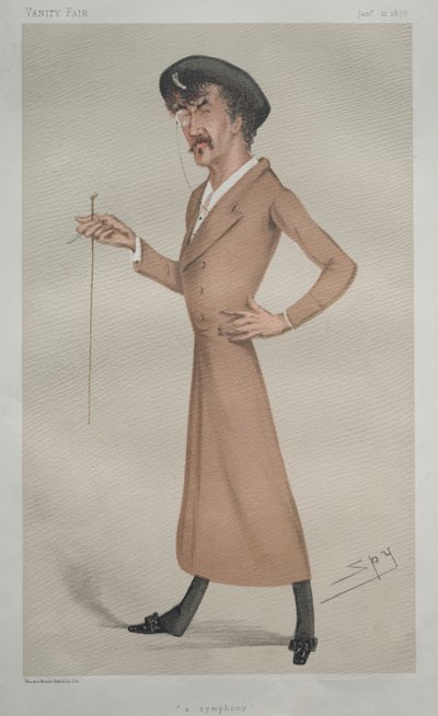 سيمفوني ويسلر ، 1878. بواسطة ليزلي ماثيو