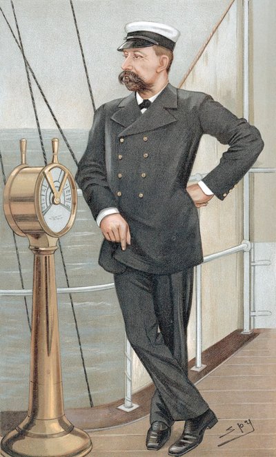 ألبرت الأول ، أمير موناكو 1848-1922 ، عالم المحيطات الهواة ، 1900 بواسطة ليزلي ماثيو وارد