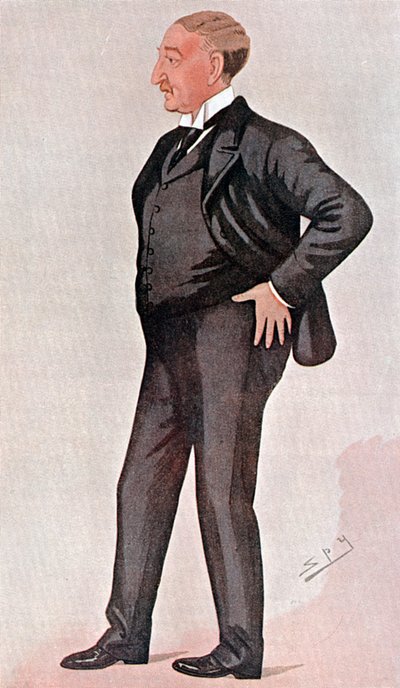 سيسيل رودس ، جنوب أفريقيا المولودة في بريطانيا ، الممول ، رجل الدولة وباني الإمبراطورية ، 1891 بواسطة ليزلي ماثيو وارد