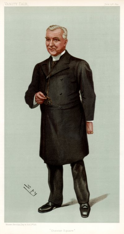 ساحة تشيستر ، كانون فليمنج ، رجل دين بريطاني ، 1899. بواسطة ليزلي ماثيو وارد