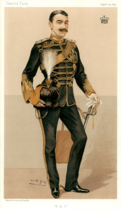 HAC ، إيرل دينبي ، 1894. بواسطة ليزلي ماثيو وارد