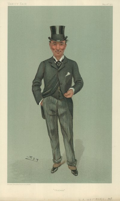 السيد Charles Algernon Whitmore ، Chelsea ، 16 May 1901 ، Vanity Fair cartoon بواسطة ليزلي ماثيو وارد