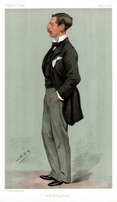 North Huntingdonshire ، Ailwyn Fellowes ، سياسي بريطاني ، 1896. بواسطة ليزلي ماثيو وارد