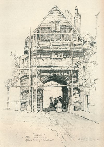 The Gatehouse Rochester ، 1925 بواسطة ليزلي ماثيو وارد