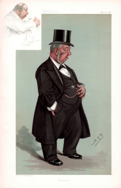 وايتهافن ، أوغسطس هيلدر ، سياسي بريطاني ، 1896. بواسطة ليزلي ماثيو وارد