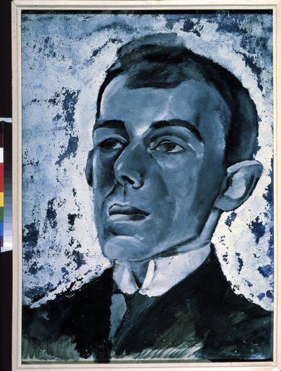 "" صورة للشاعر أوسيب ماندلستام (1891-1938) "" لوحة رسمها ليف ألكساندروفيتش بروني (1894-1948) مجموعة خاصة بواسطة ليف أليكساندروفيتش بروني