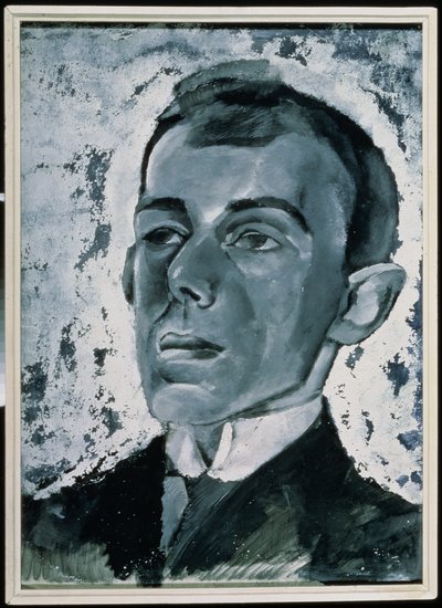 صورة للشاعر أوسيب ماندلستام (1891-1938) (غواش على ورق) بواسطة ليف أليكساندروفيتش بروني