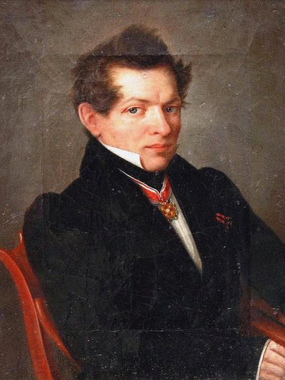 صورة لعالم الرياضيات نيكولاي لوباتشفسكي 1792-1856 ، 1839 بواسطة Lev Dmitrievich Kryukov