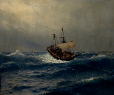 عاصفة على البحر ، 1887 بواسطة ليف فيليكسوفيتش لاغوريو