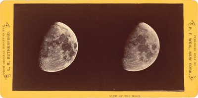 "منظر القمر"، 1860 (صورة فوتوغرافية) بواسطة لويس موريس رذرفورد