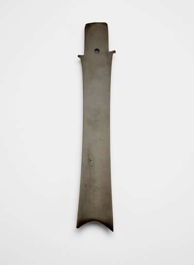 شفرة متشعبة (zhang 璋) ، حوالي 2000-1700 قبل الميلاد (يشم ، نفريت) بواسطة ثقافة Liangzhu