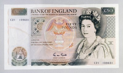 50 pound banknote بواسطة غير معروف غير معروف