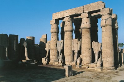 مصر - طيبة القديمة (قائمة اليونسكو للتراث العالمي بواسطة غير معروف غير معروف