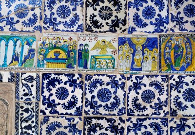 Majolica tiles decoration (17th century), Armenian Patriarchate of Jerusalem, Old City of Jerusalem (Unesco World Heritage List بواسطة غير معروف غير معروف