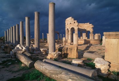 Market of Leptis Magna (Unesco World Heritage List بواسطة غير معروف غير معروف
