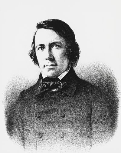 Portrait of Charles Forbes de Montalembert (1810-1870), French politician, journalist and philosopher, engraving بواسطة غير معروف غير معروف