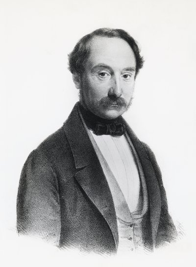 Portrait of Francesco Rizzoli (1809-1880), Italian politician, physician and surgeon, engraving بواسطة غير معروف غير معروف