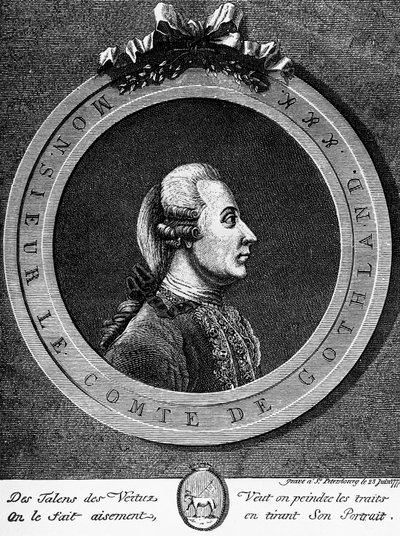 Portrait of Gustav III (1746-1792), King of Sweden from 1771, engraving بواسطة غير معروف غير معروف