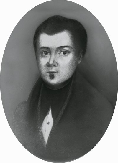 Portrait of Jacopo Ruffini (1805-1833), Italian physician and patriot, engraving بواسطة غير معروف غير معروف