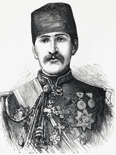 Portrait of Reuff Pasha, Minister of War of Ottoman Empire بواسطة غير معروف غير معروف