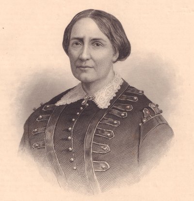 Portrait of Teresa Christina of Bourbon-Two Sicilies, Empress of Brazil (1822-1889), engraving by William Wellstood (1819-1900), circa 1870 بواسطة غير معروف غير معروف