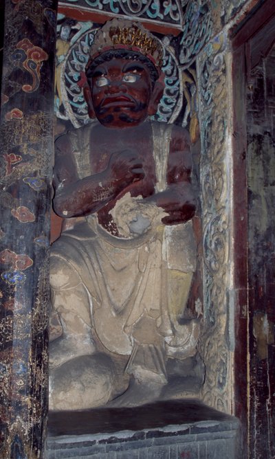 Sculpture from the Yungang Monastery, near Datong. China. بواسطة غير معروف غير معروف
