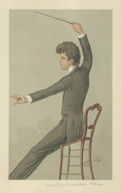 السيد بيترو ماسكاني بواسطة Liborio Prosperi