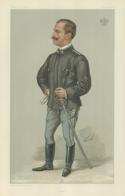 فيكتور عمانويل الثالث بواسطة Liborio Prosperi