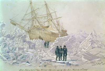 حادثة في رحلة تجارية: إرهاب HMS ألقى بها الجليد ، 15 مارس 1837 بواسطة الملازم سميث