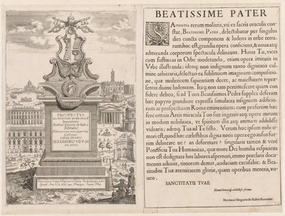 صورة من المنتظر المحتمل LOCURI Rome Insignes [دور] ، 1666. بواسطة ليفين كرويل