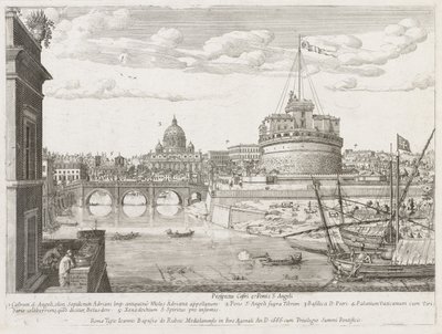 شارع LOCURI المرتقب لوس أنجلوس من Rome Insignes [دور] ، 1666. بواسطة ليفين كرويل