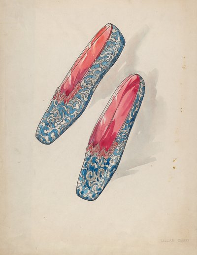 أحذية نسائية ، ج. 1936. بواسطة ليليان كوزى