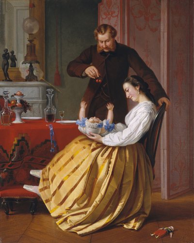 قطعة المحادثة ، كاليفورنيا. 1851-52. بواسطة ليلي مارتن سبنسر