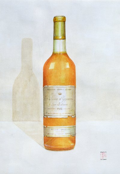 Château d&39;Yquem ، 2003 (أكريليك على ورق) بواسطة Lincoln Seligman