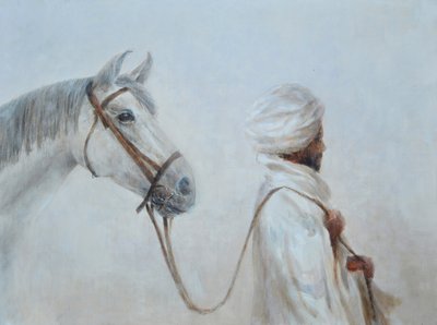 رباري يقود الحصان الرمادي بواسطة لينكولن سيليجمان
