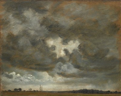 دراسة السحابة ، c.1850 بواسطة Lionel Constable