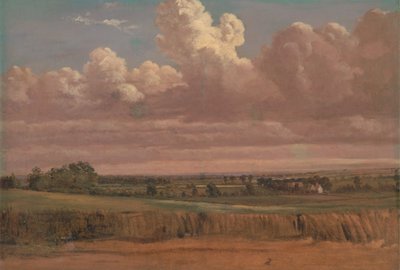 المناظر الطبيعية مع ويتفيلد ، كاليفورنيا. 1850s. بواسطة ليونيل كونستابل