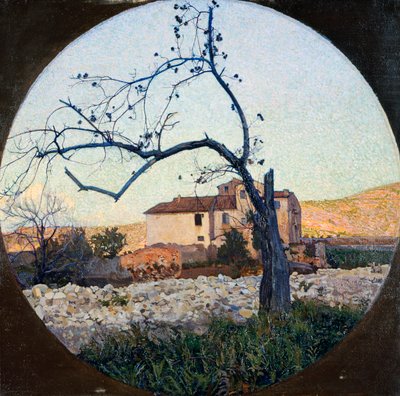 شجرة الكستناء الميتة بواسطة Llewelyn Lloyd