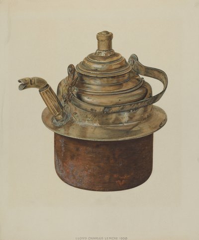 غلاية ، 1938. بواسطة لويد تشارلز ليمكي