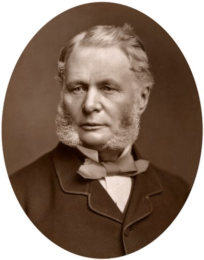 الأدميرال السير أستلي كوبر كي ، KCB ، FRS ، DCL ، أول أمير بحري في البحر ، 1883. بواسطة لوك ويتفيلد