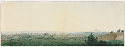 المناظر الطبيعية بالقرب من باريس ، ج. 1860. بواسطة ليون بونفين