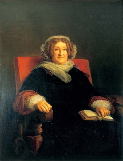 صورة مدام كليككوت ، ني بونسون ، 1777-1866 ، بين 1851 و 1860. بواسطة ليون كوجنيت