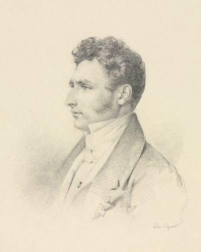 صورة رجل ، ج. 1835. بواسطة ليون كوجنيت
